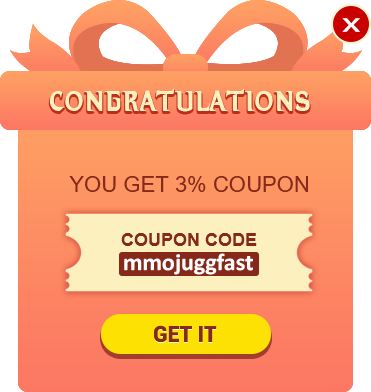 Pop-up code promo MMOJUGG après mise en favoris